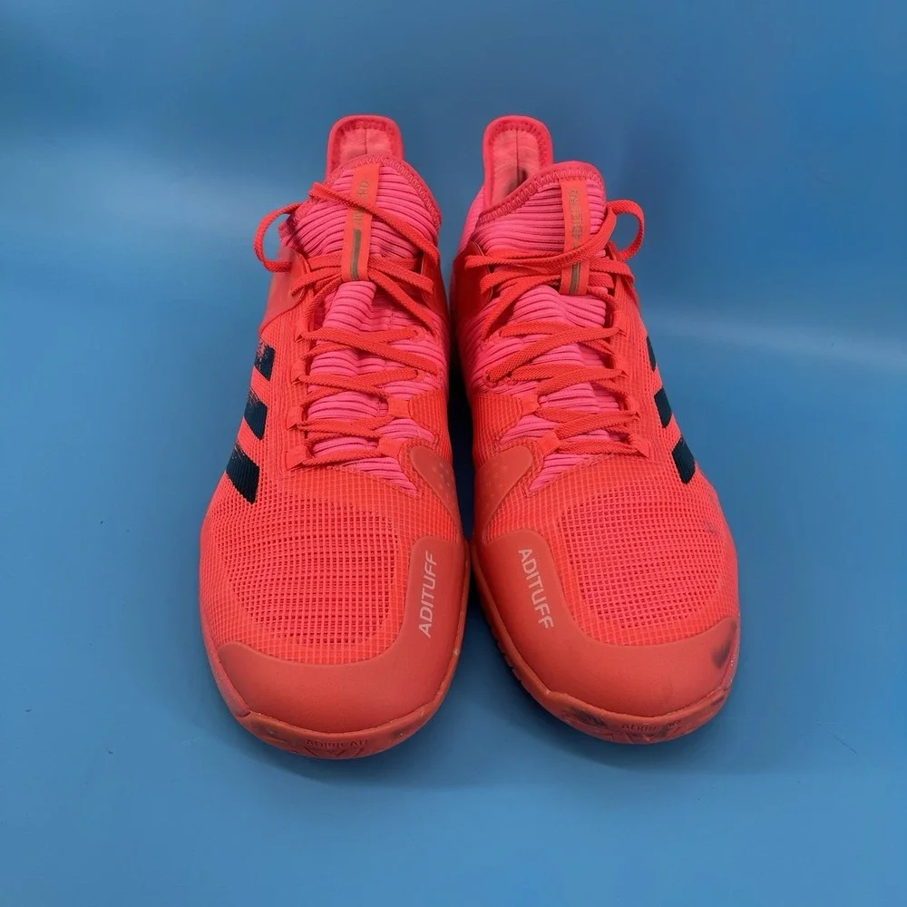 adidas Adizero Ubersonic 2 Tokyo Tennis Shoes Men's 10.5 Red Pink Black FX1806